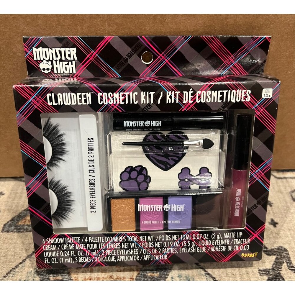Monster High‎ Clawdeen Cosmetic Kit Spirit Halloween Costumes Dress Up SEALED